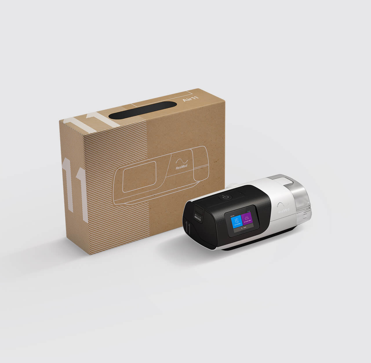 ResMed AirSense™ 11 Elite™ Fixed Pressure CPAP Machine & Mask BUNDLE ** Including POD Support Pack**