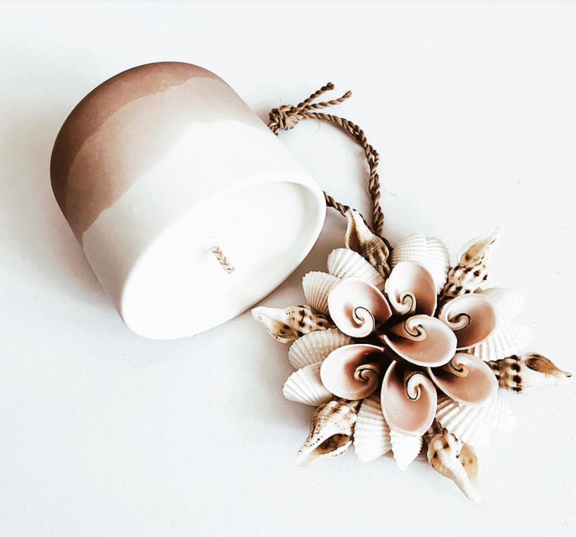 Horizon Blush Beige Canister Soy Candle