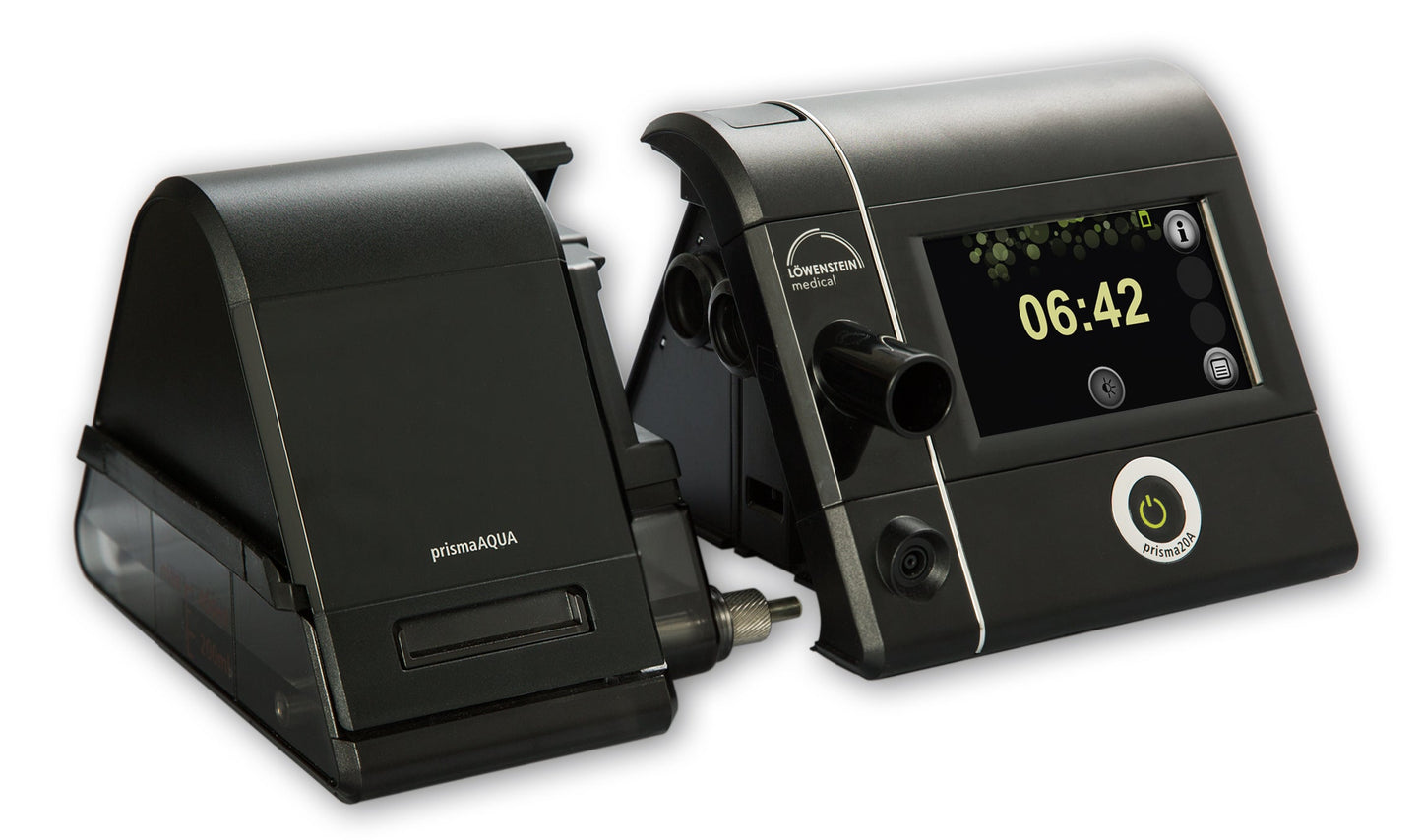 Löwenstein Prisma 20A (BLACK) Device & Mask Bundle - Including POD Support Pack