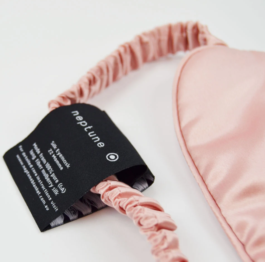 Silk Eye Mask - 100% Mulberry Silk