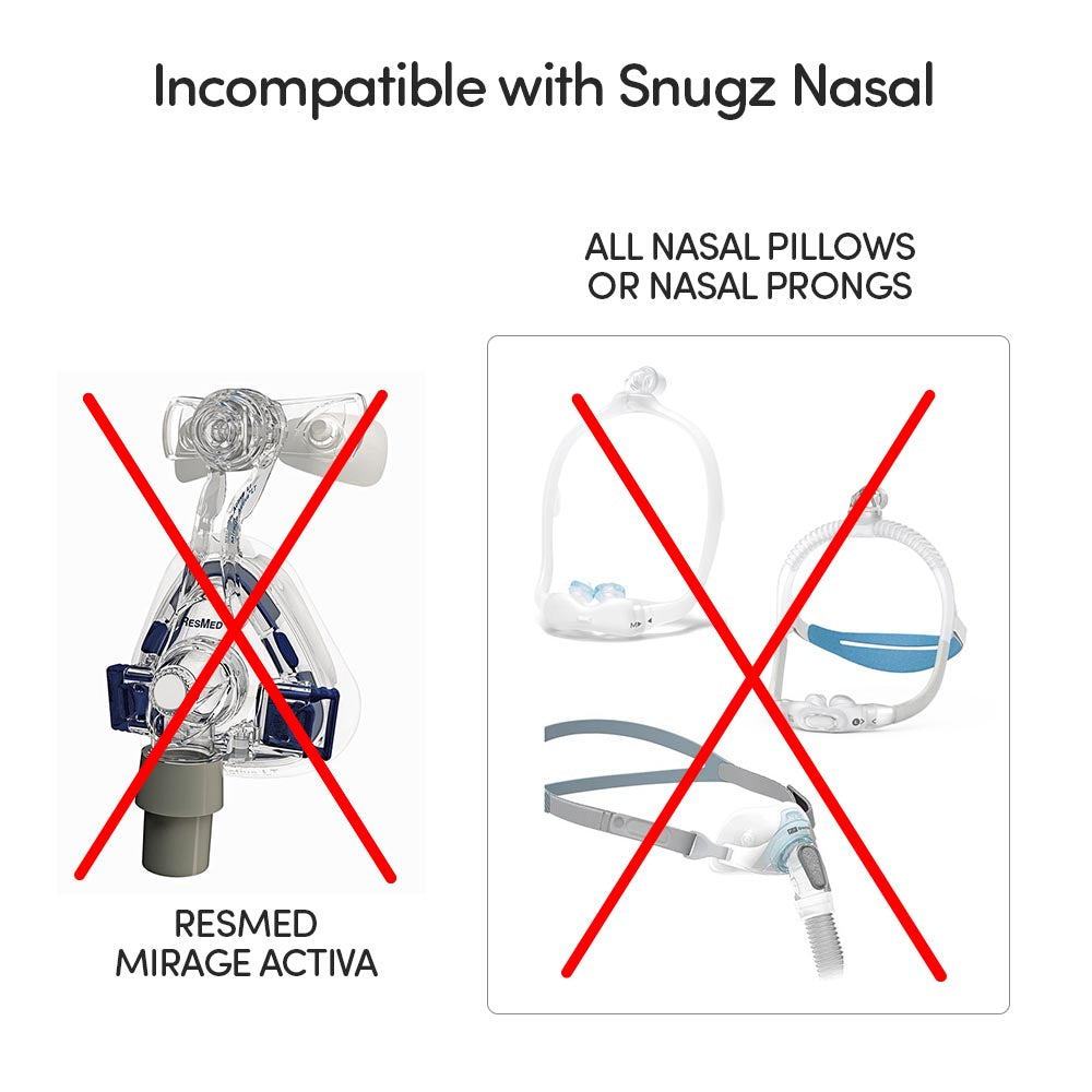 SNUGZ CPAP Mask Liner for Nasal masks (2pack)