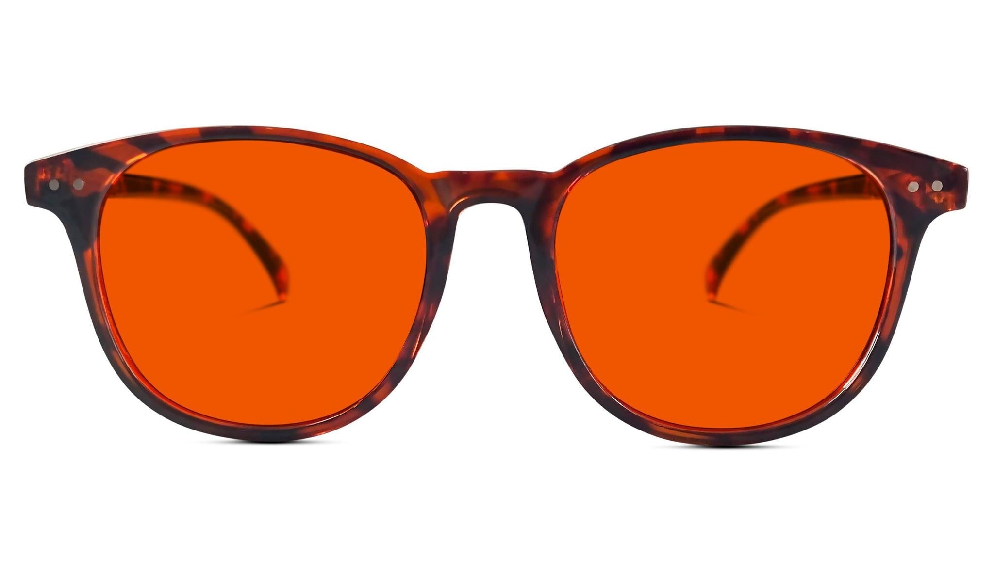 Orange glasses block blue light online